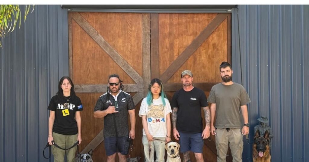 Professional dog training session in Gold Coast